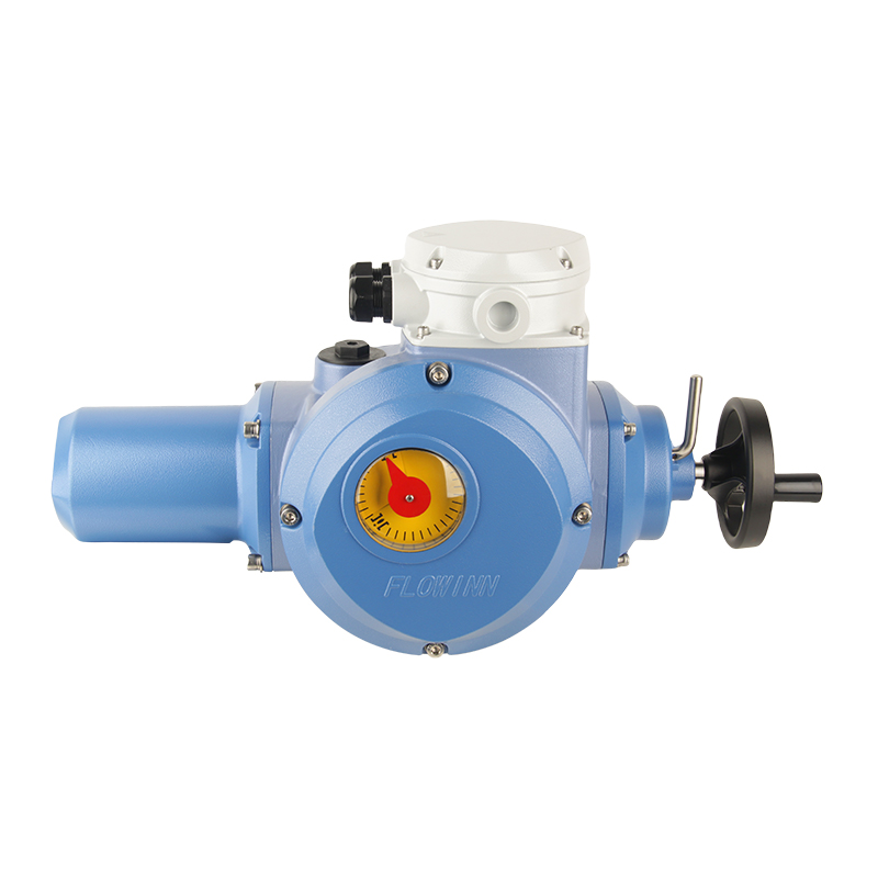 调节型电动执行器配套蝶阀安装尺寸