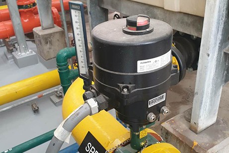 电动执行机构在石油化工水处理行业应用