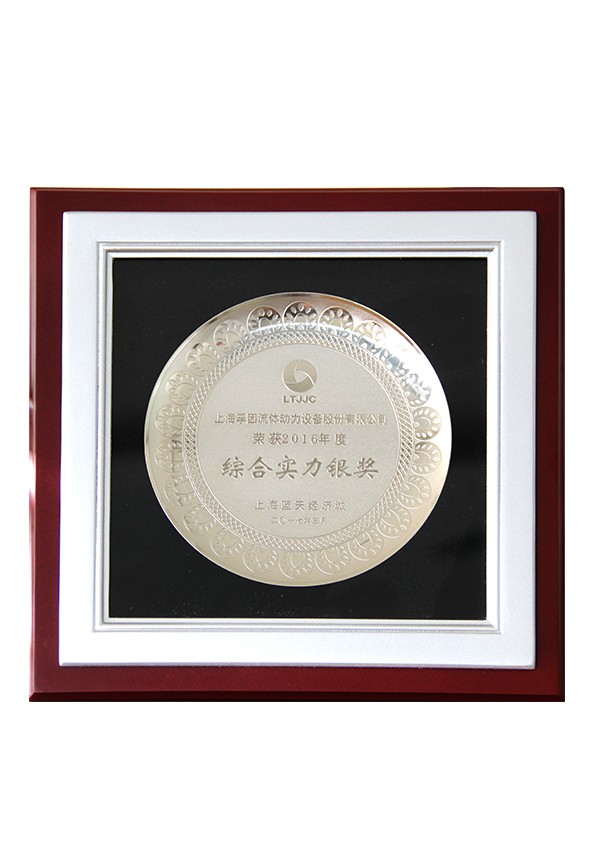 LTJJC2016年度综合实力银奖